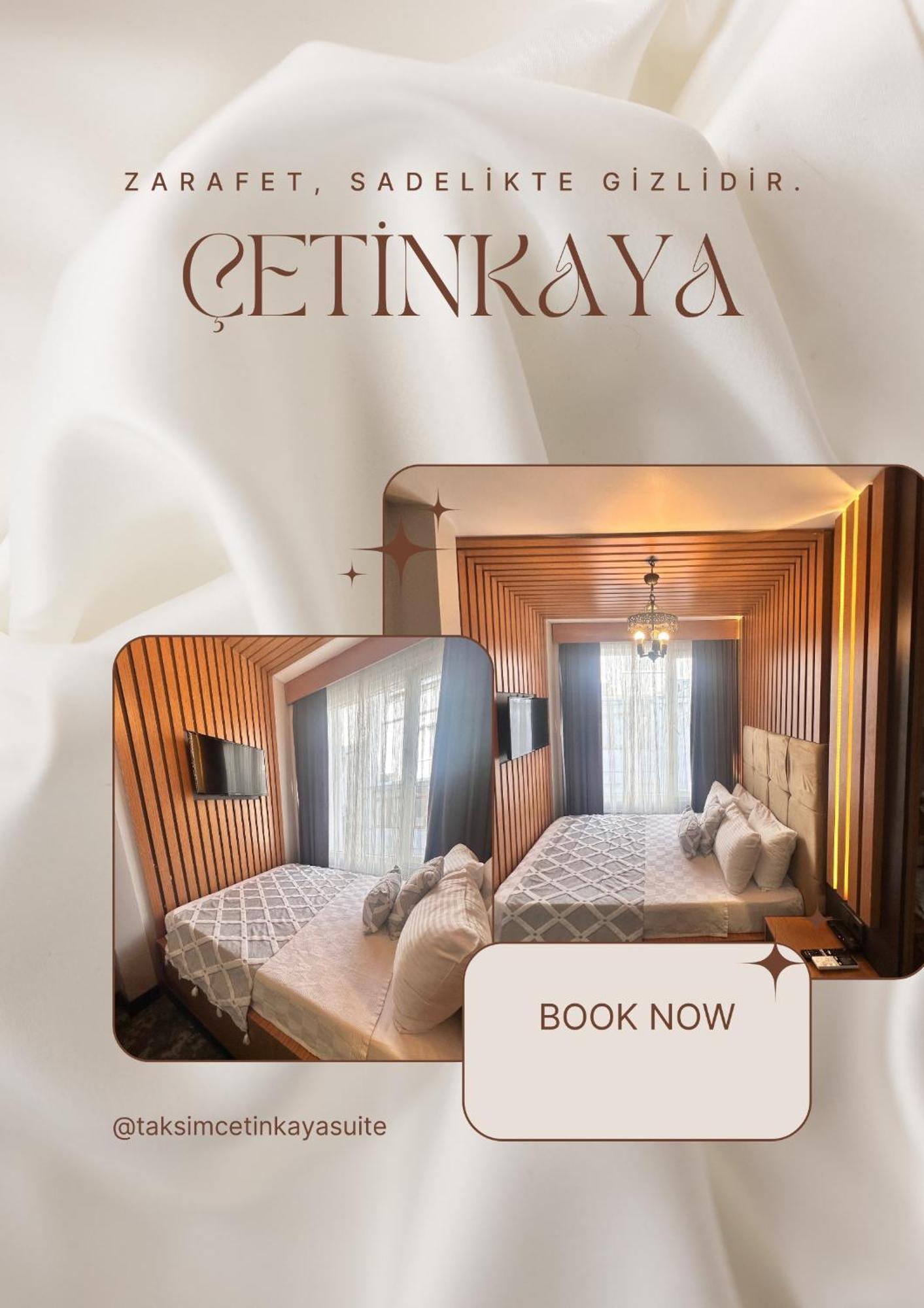 Taksim Cetinkaya Suite Istanbul Exterior foto